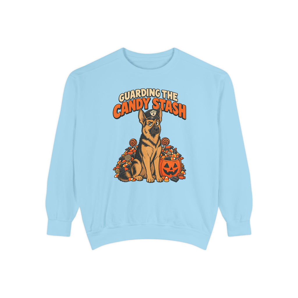 Guarding the Candy Stash Sweatshirt – Chambray