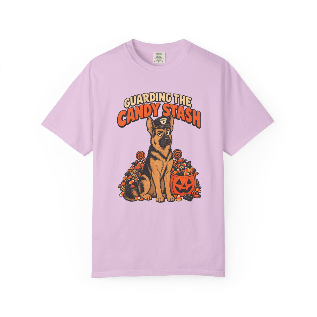 Guarding the Candy Stash T-Shirt – Orchid