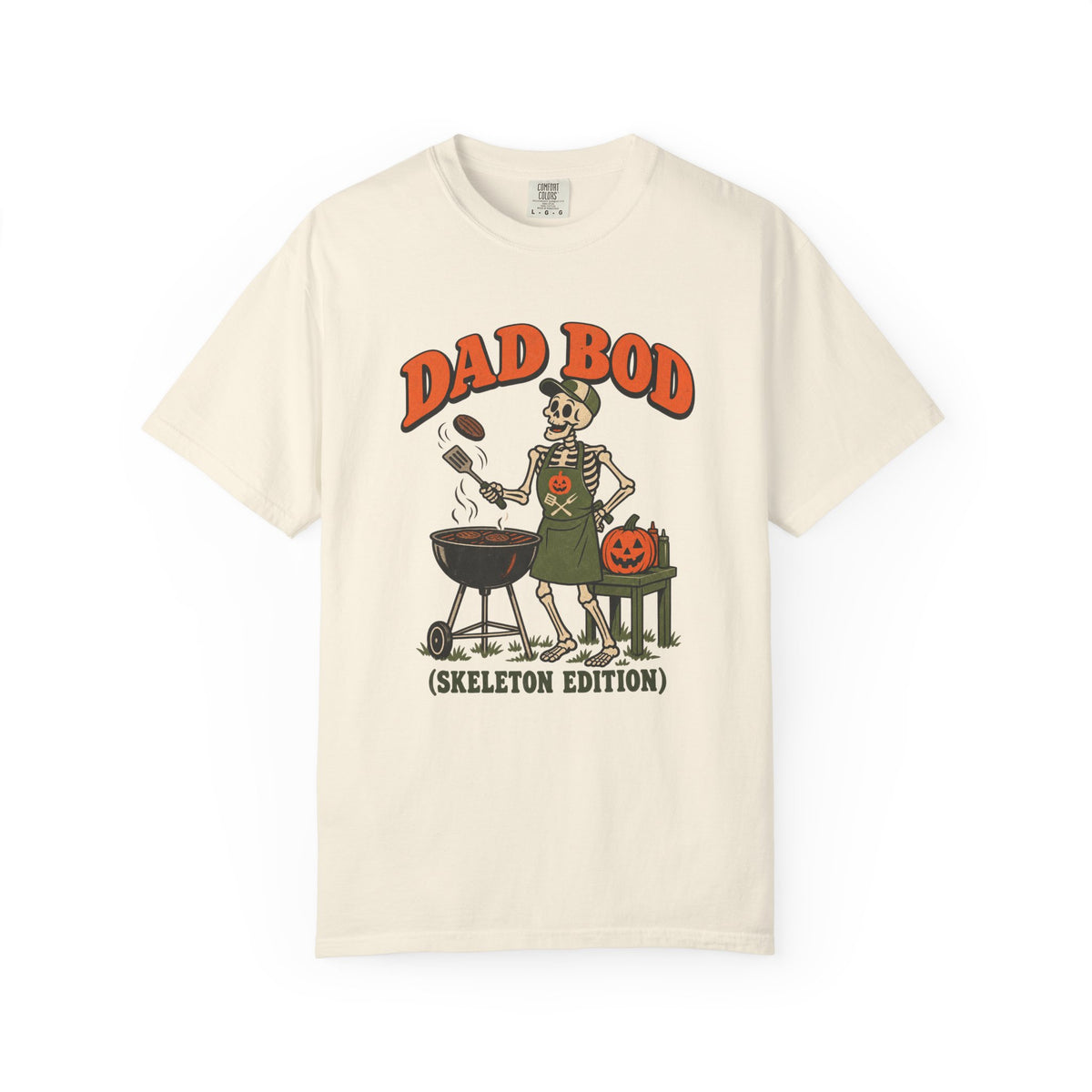 Dad Bod (Skeleton Edition) T-Shirt – Ivory