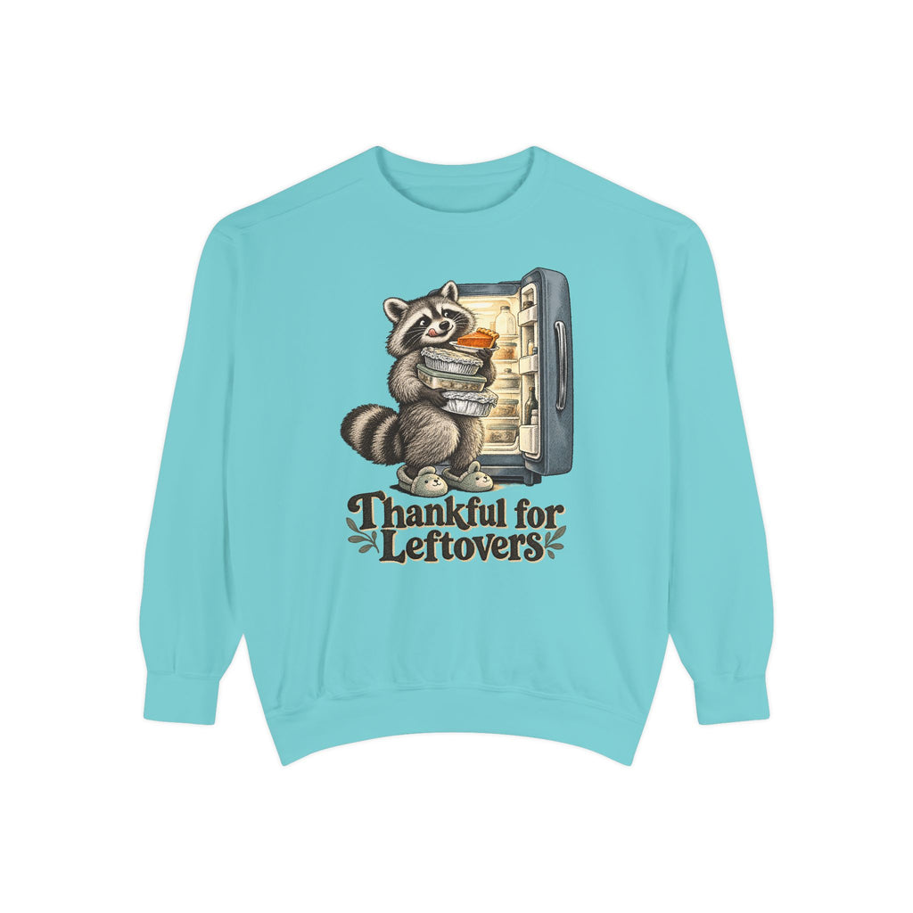 Thankful for Leftovers Sweatshirt – Chalky Mint