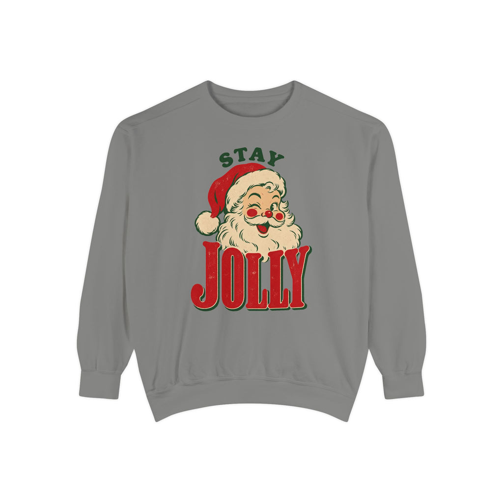 Stay Jolly Sweatshirt – Grey