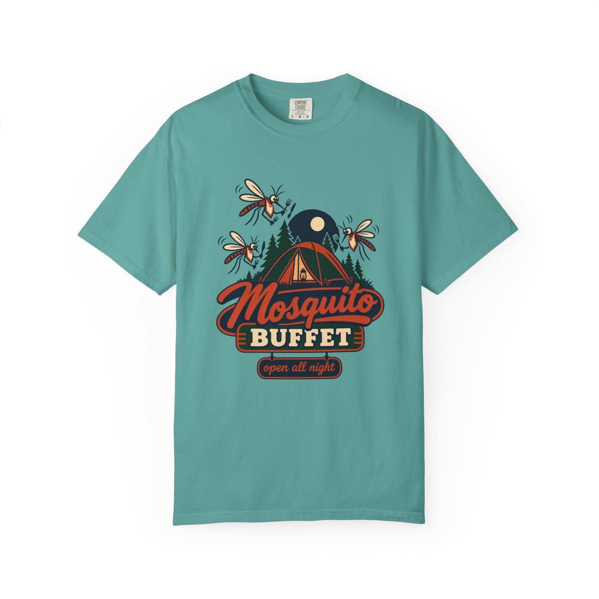 Mosquito Buffet T-Shirt – Seafoam
