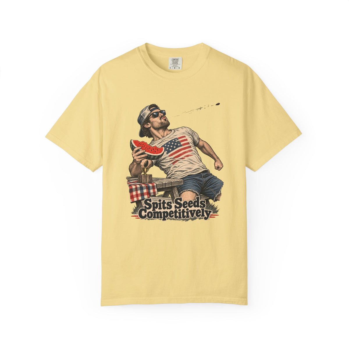 Spits Seeds Competitively T-Shirt – Butter