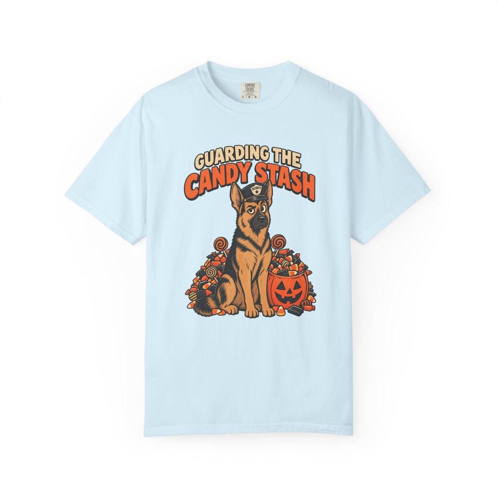 Guarding the Candy Stash T-Shirt – Chambray
