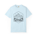Above the Snowline T-Shirt – Chambray