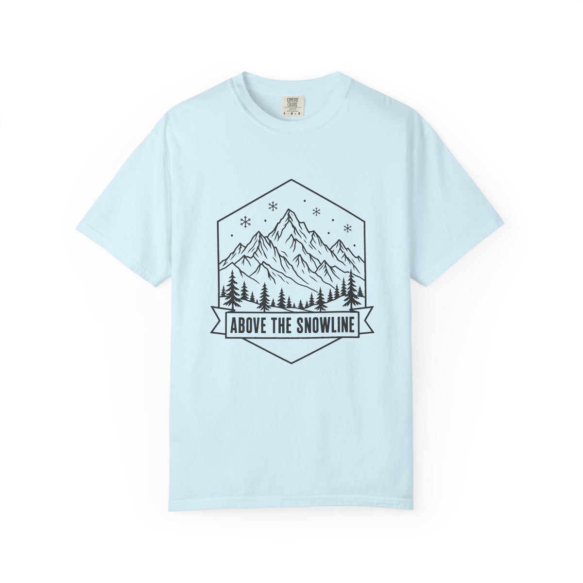 Above the Snowline T-Shirt – Chambray