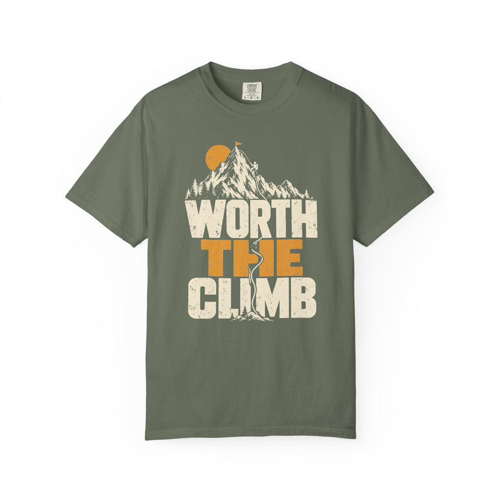 Worth the Climb Summit Flag T-Shirt