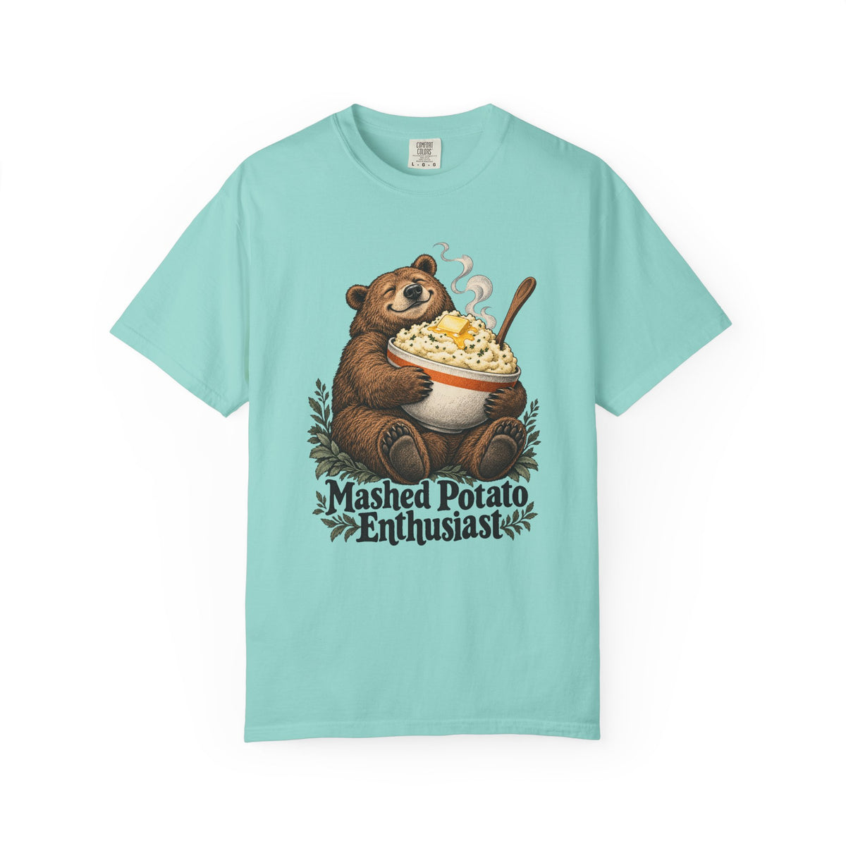 Mashed Potato Enthusiast T-Shirt – Chalky Mint