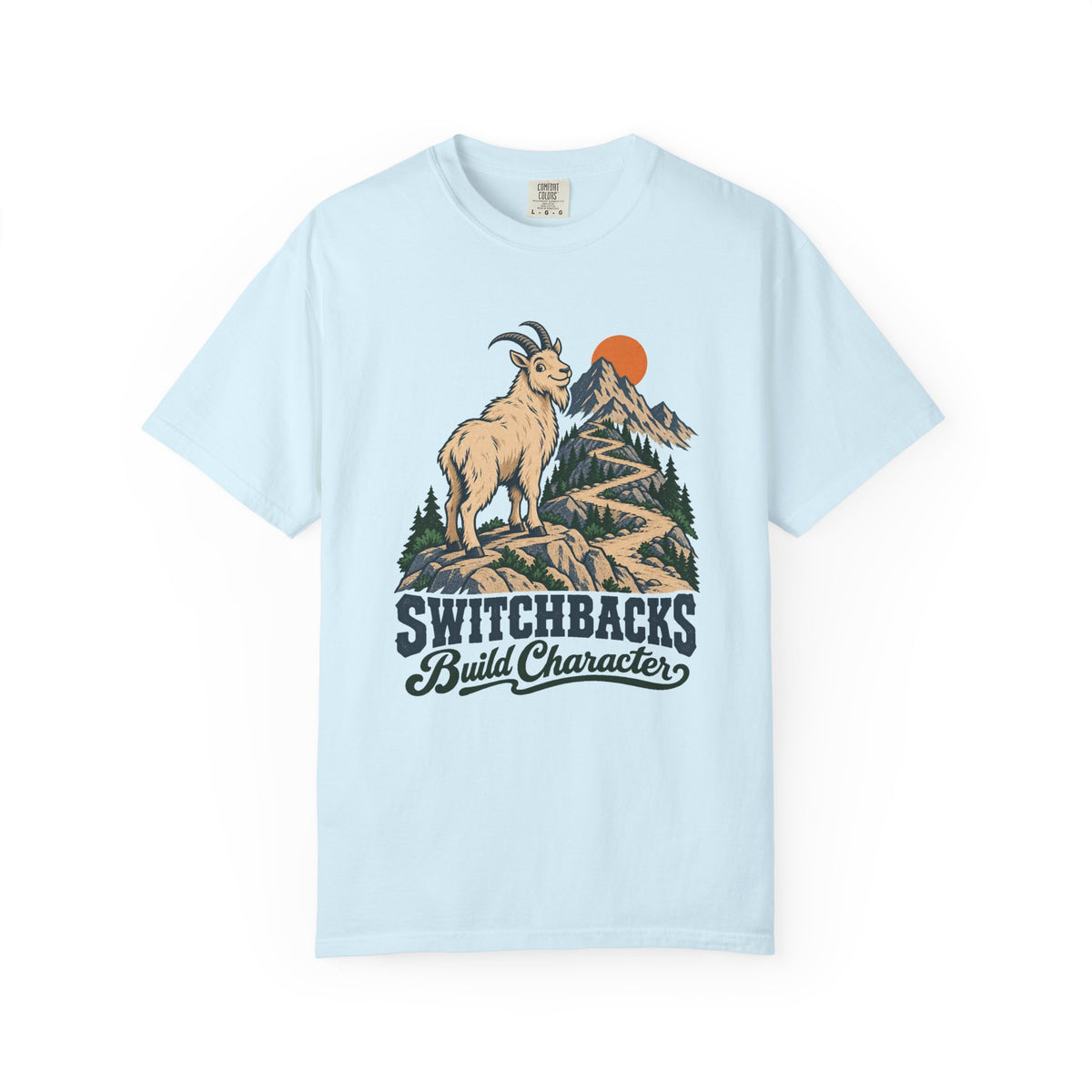Switchbacks Build Character T-Shirt – Chambray
