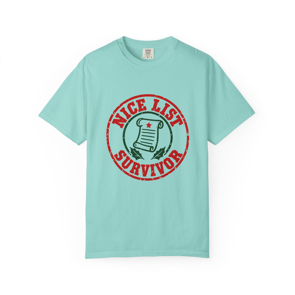 Nice List Survivor T-Shirt – Chalky Mint