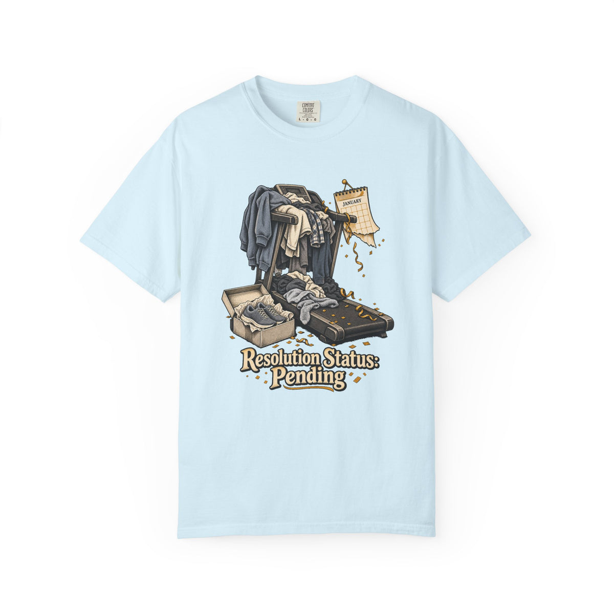 Resolution Status: Pending T-Shirt – Chambray