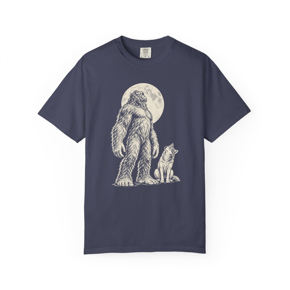 Bigfoot Moon Howl T-Shirt