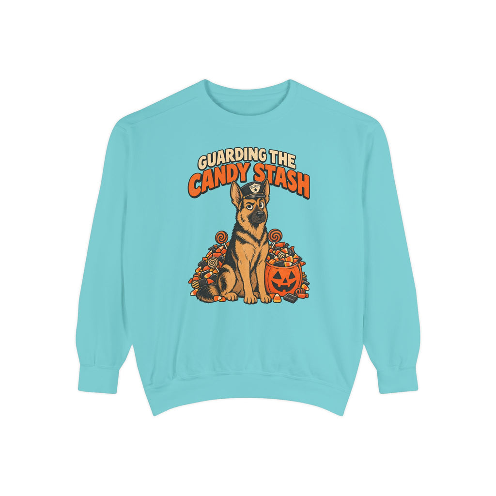 Guarding the Candy Stash Sweatshirt – Chalky Mint