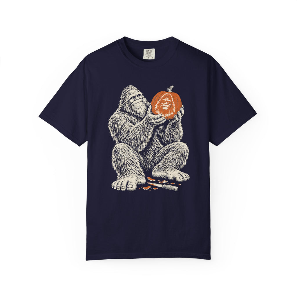 Bigfoot Pumpkin Carver T-Shirt