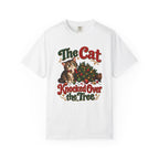 The Cat Knocked Over the Tree T-Shirt – White