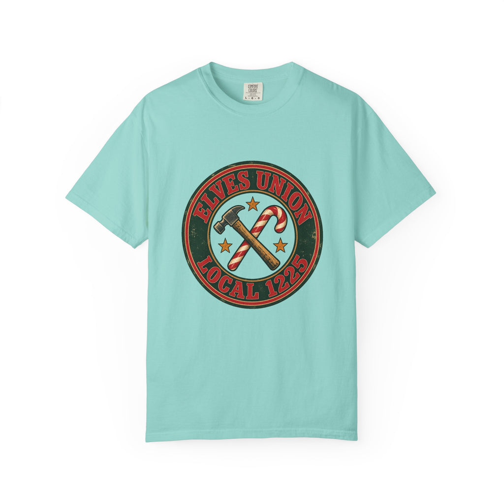 Elves Union Local 1225 T-Shirt – Chalky Mint