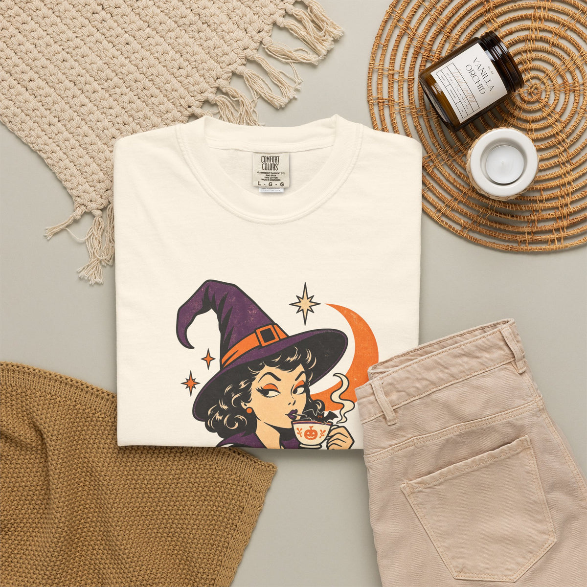 Resting Witch Face T-Shirt – front view