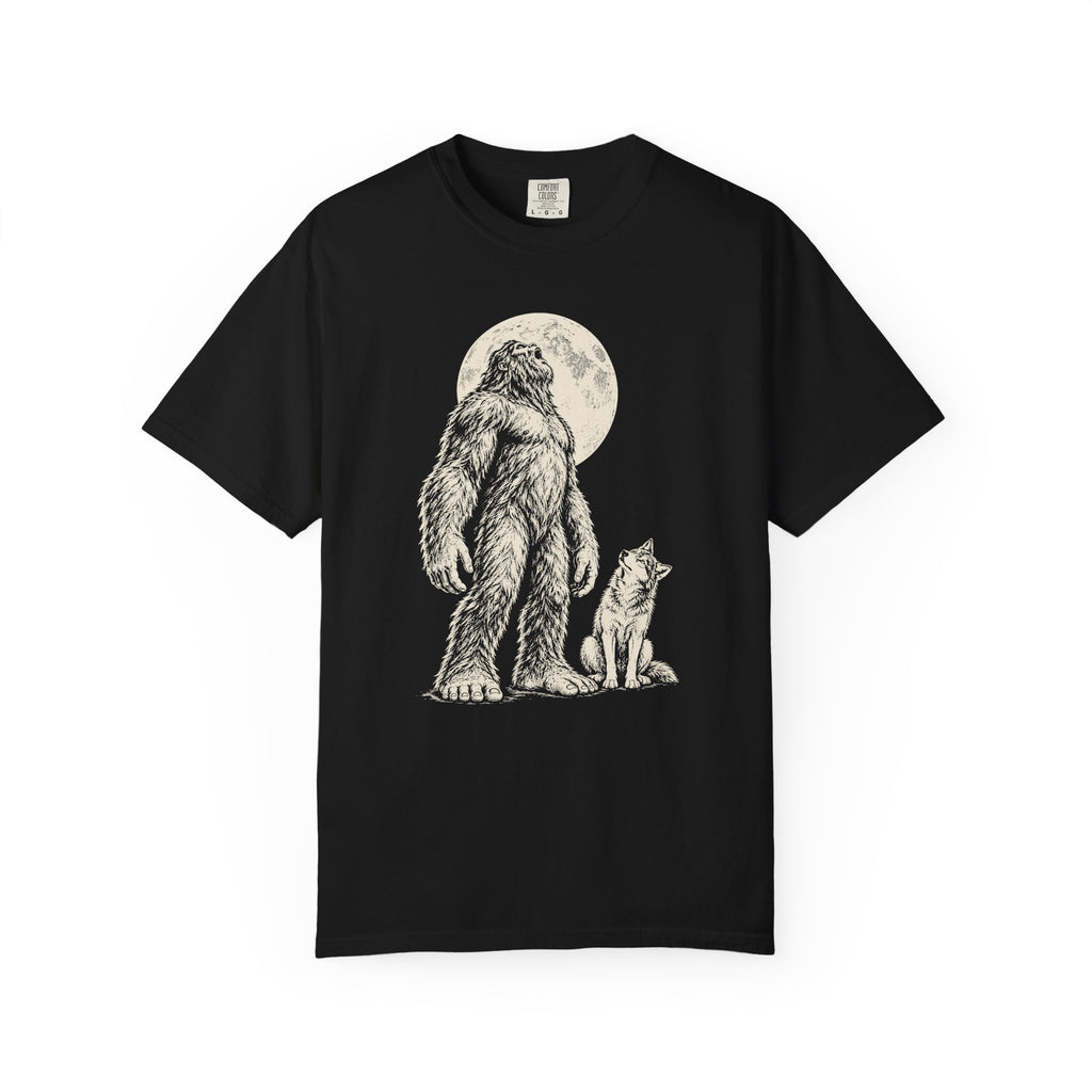 Bigfoot Moon Howl T-Shirt