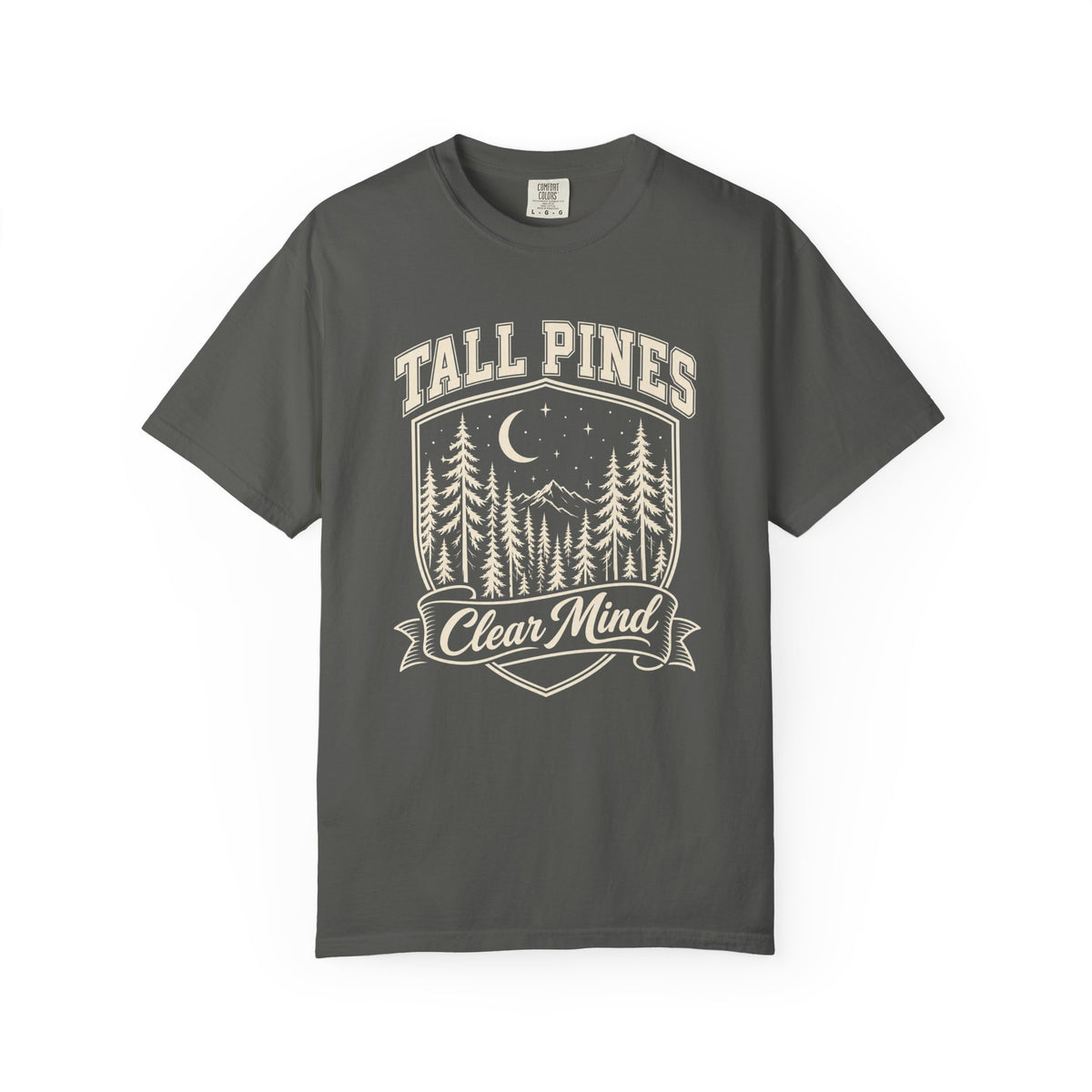 Tall Pines, Clear Mind T-Shirt – Pepper