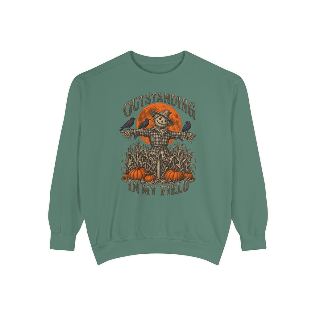 Outstanding in My Field Sweatshirt – Light Green