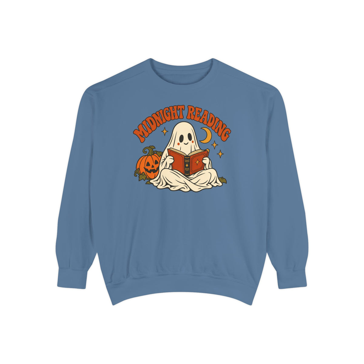 Midnight Reading Sweatshirt – Blue Jean