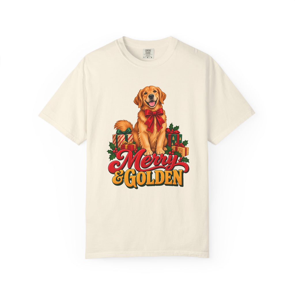 Merry & Golden T-Shirt – Ivory