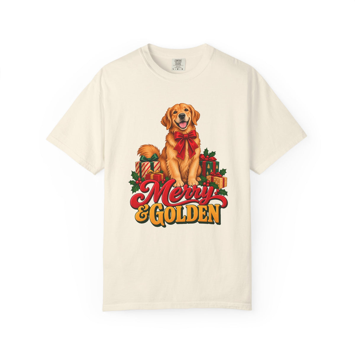 Merry & Golden T-Shirt – Ivory