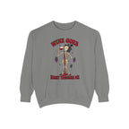 Wine Goes Right Through Me Sweatshirt – Grey