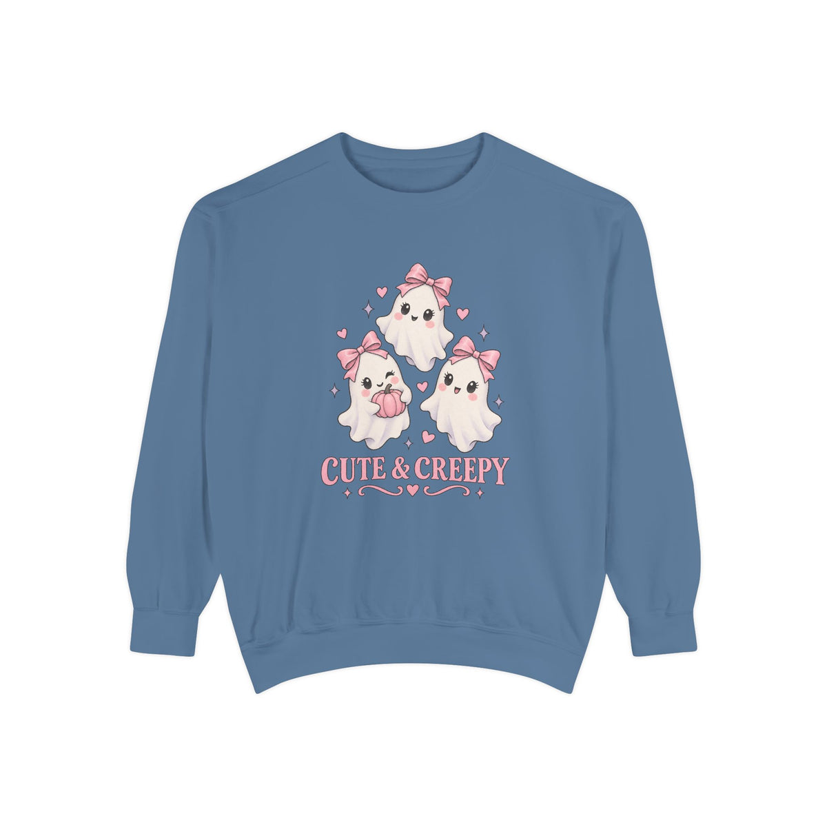 Cute and Creepy Sweatshirt – Blue Jean