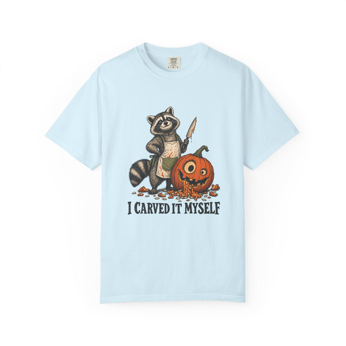 I Carved It Myself T-Shirt – Chambray