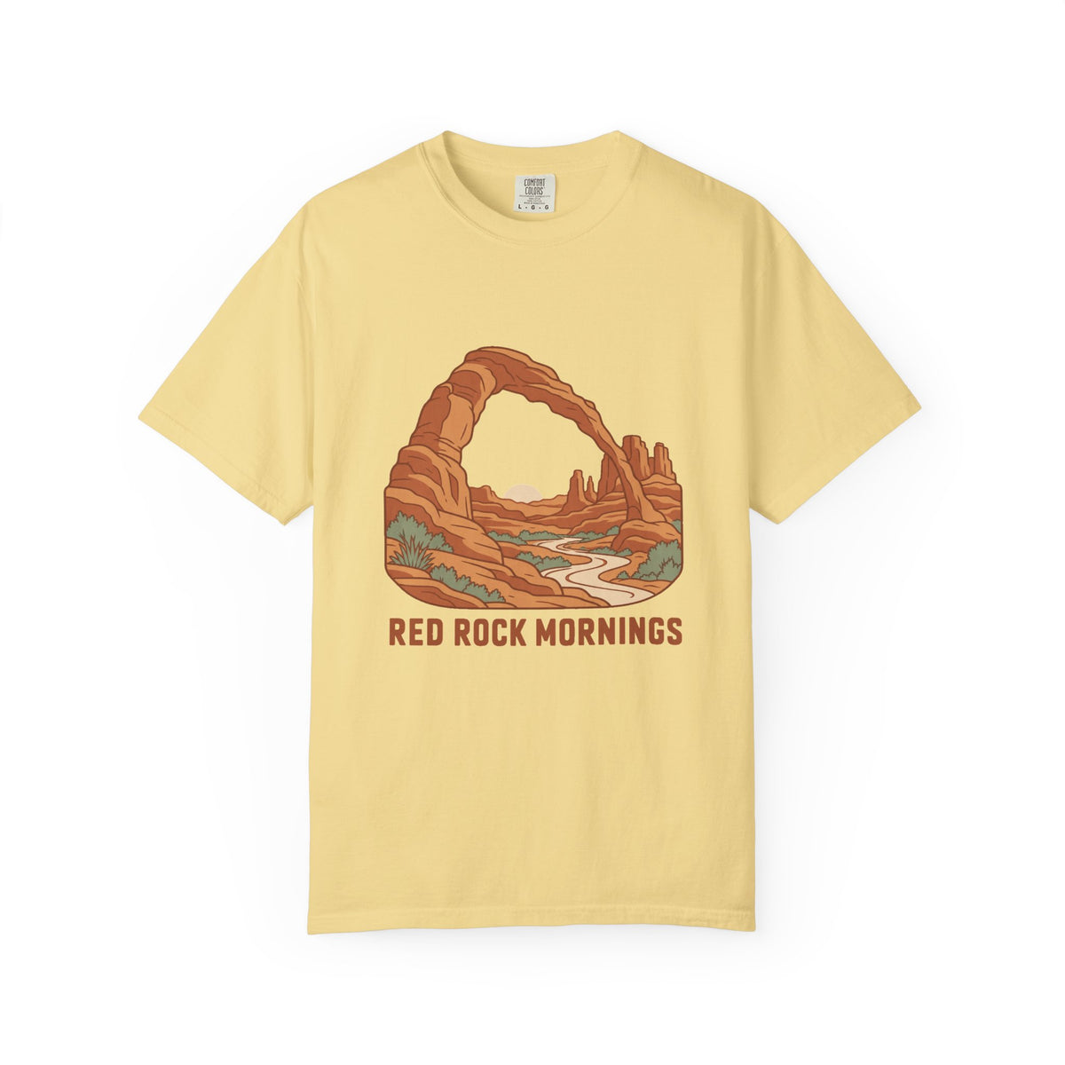 Red Rock Mornings T-Shirt – Butter