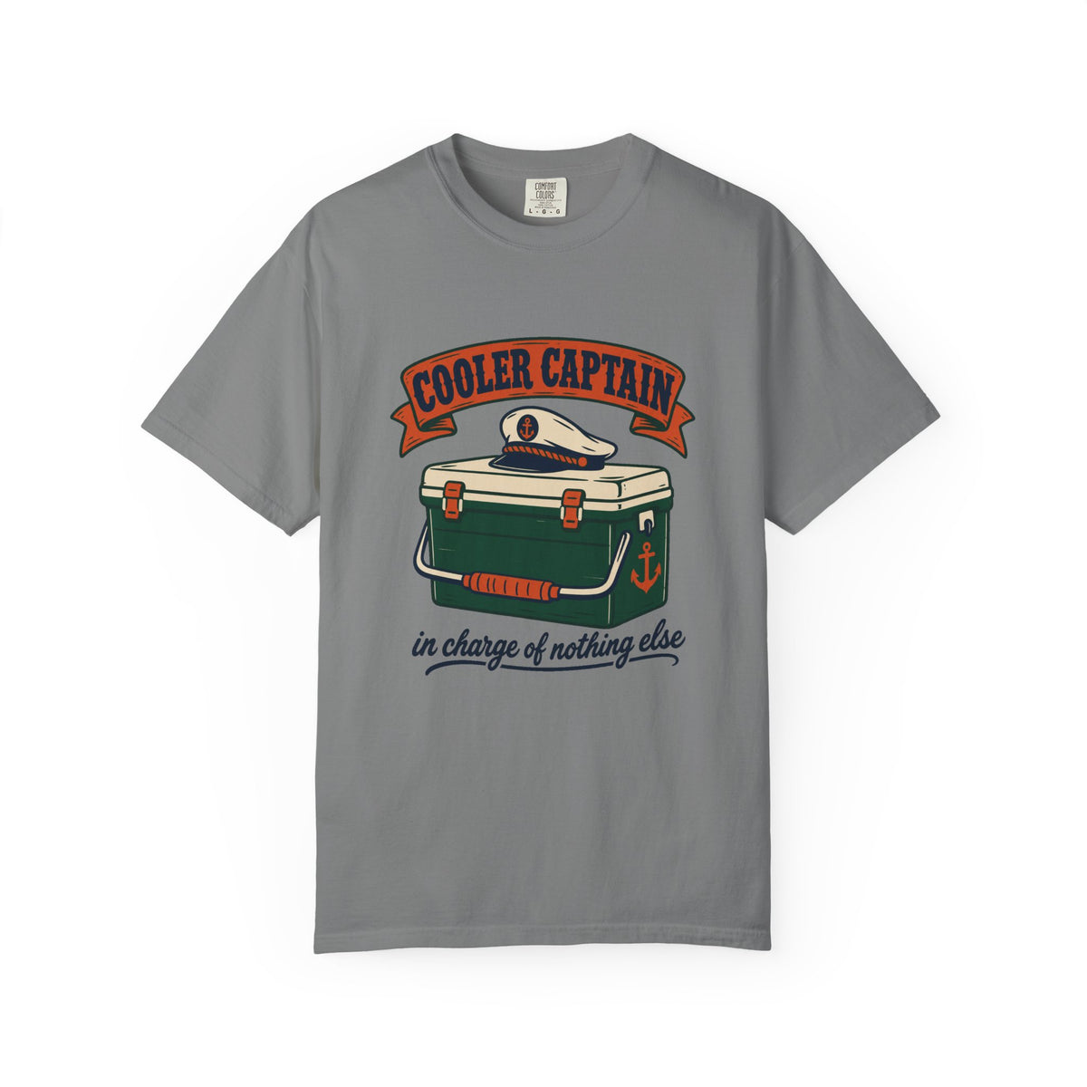 Cooler Captain T-Shirt – Grey