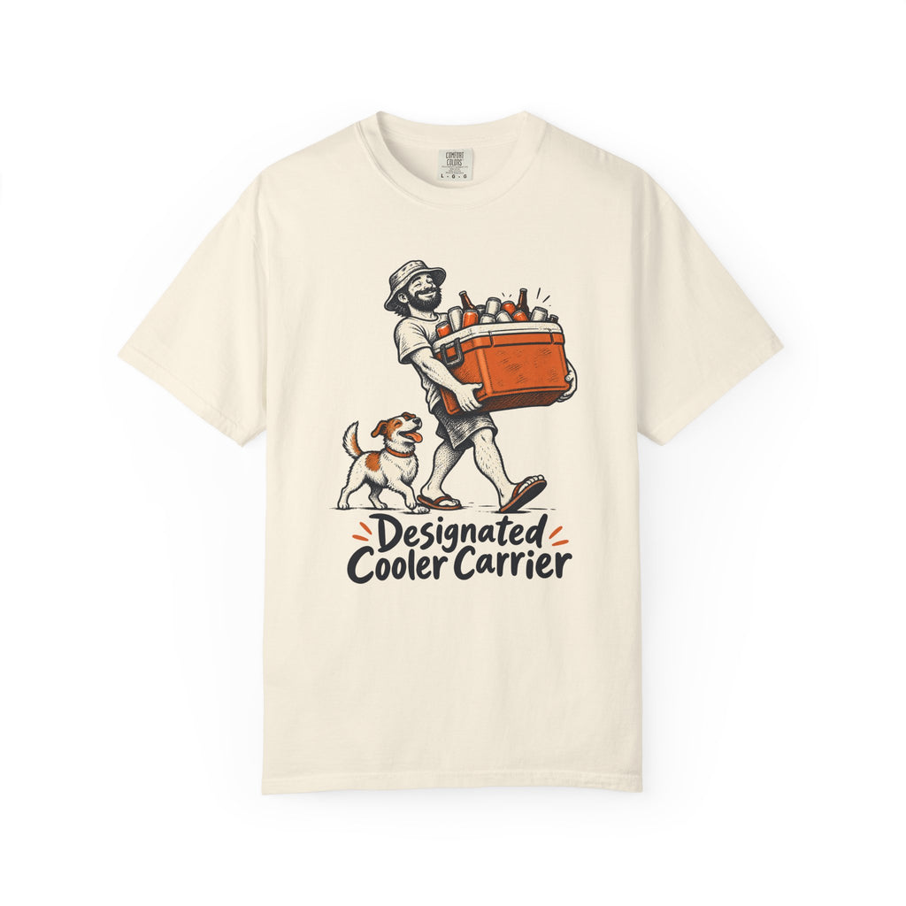 Designated Cooler Carrier T-Shirt – Ivory