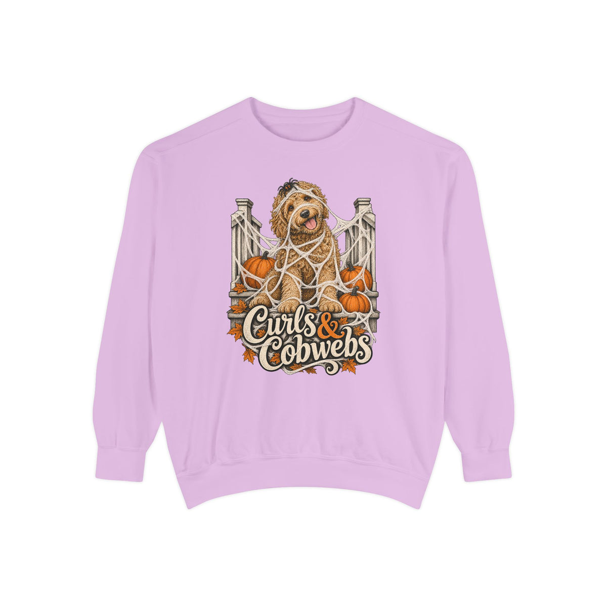 Curls & Cobwebs Sweatshirt – Orchid