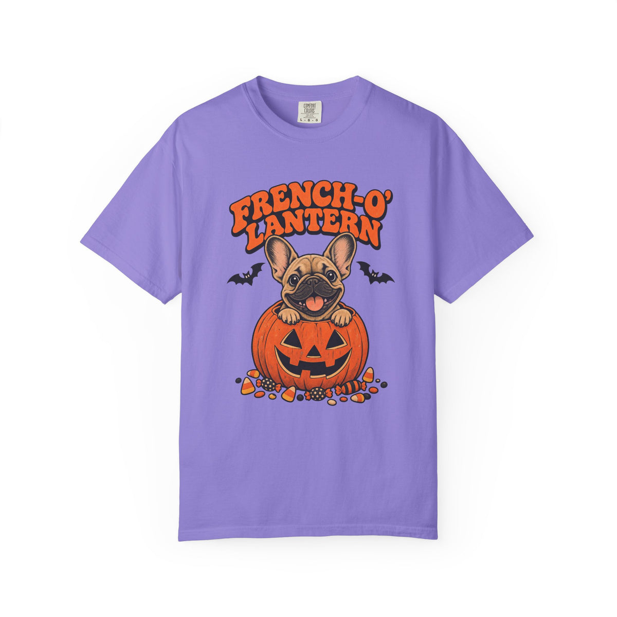 French O Lantern T-Shirt – Violet