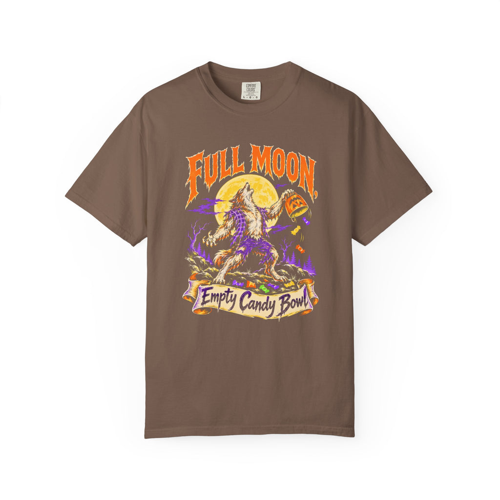 Full Moon, Empty Candy Bowl T-Shirt – Espresso