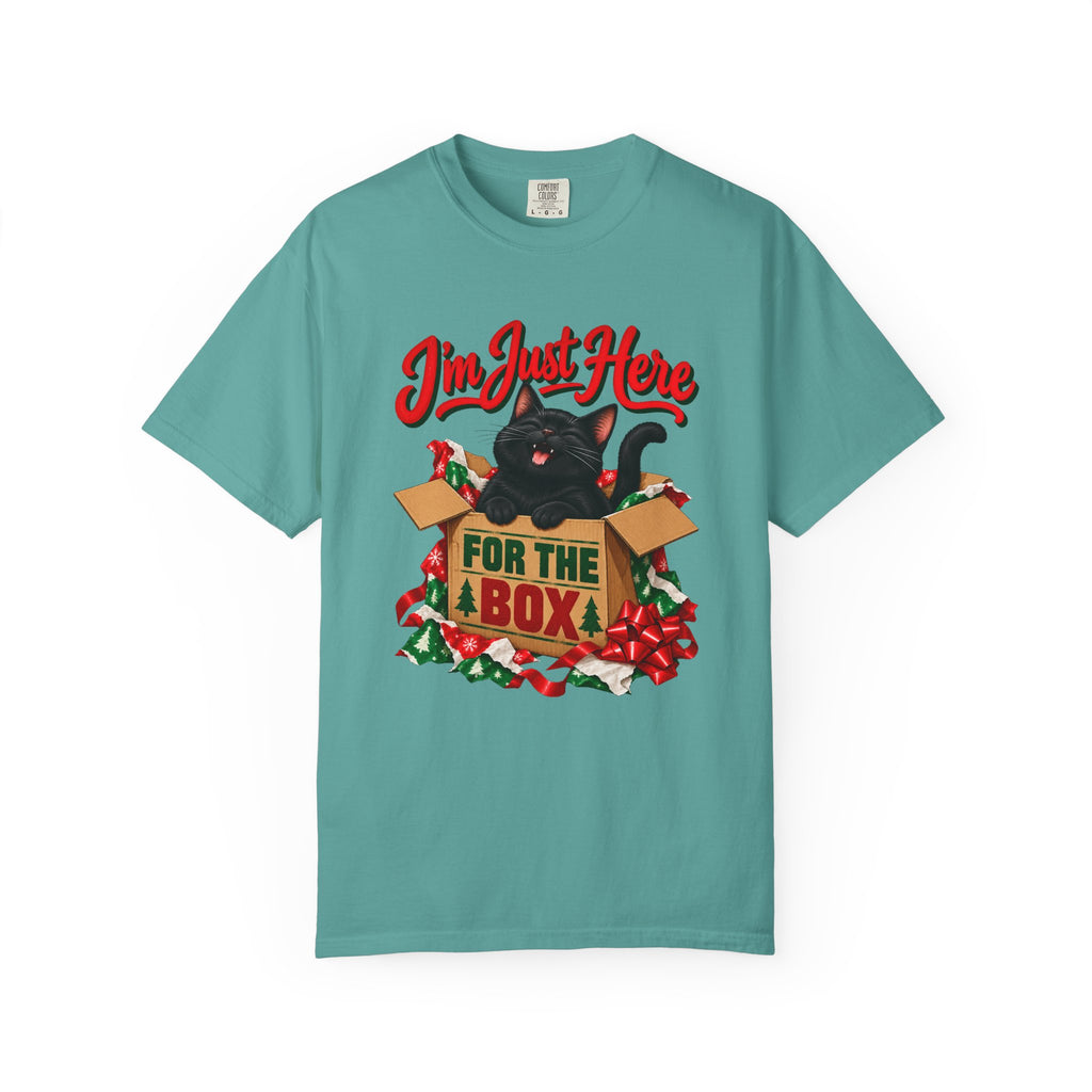 I'm Just Here for the Box T-Shirt – Seafoam