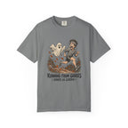 Running From Ghosts Counts as Cardio T-Shirt – Grey