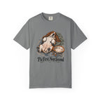Pie First, Nap Second T-Shirt – Grey