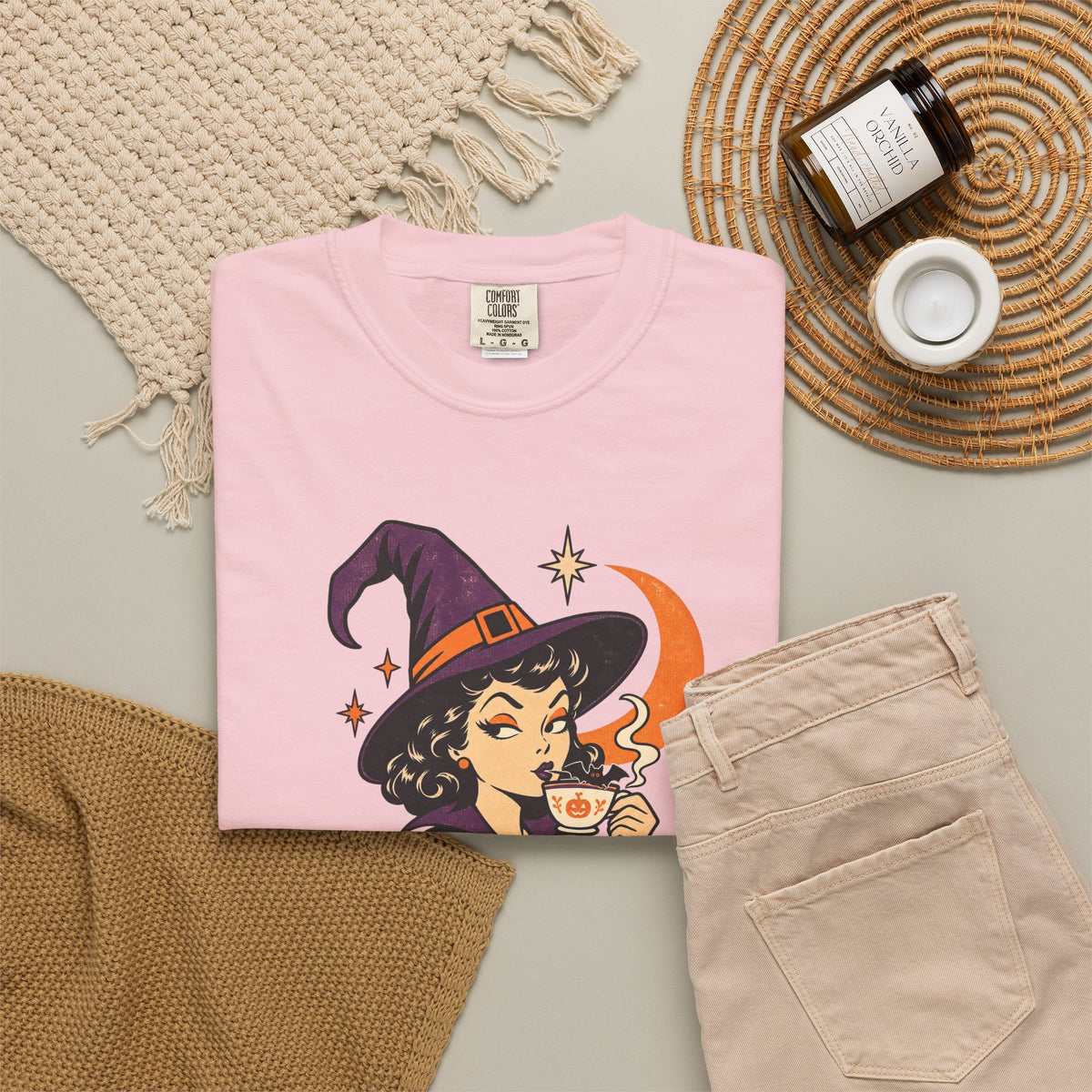 Resting Witch Face T-Shirt – front view