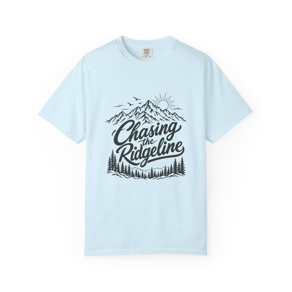 Chasing the Ridgeline T-Shirt – Chambray