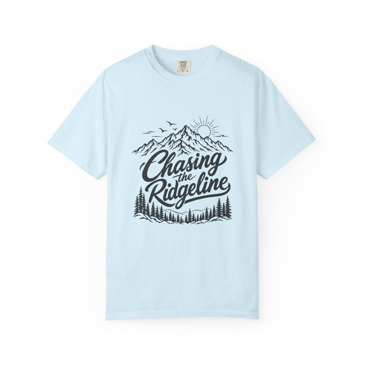 Chasing the Ridgeline T-Shirt – Chambray