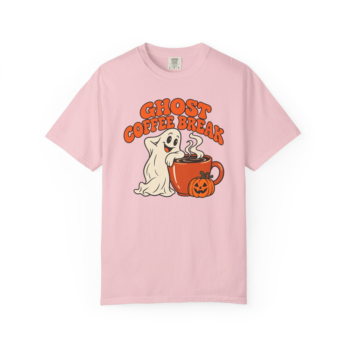 Ghost Coffee Break T-Shirt – Blossom