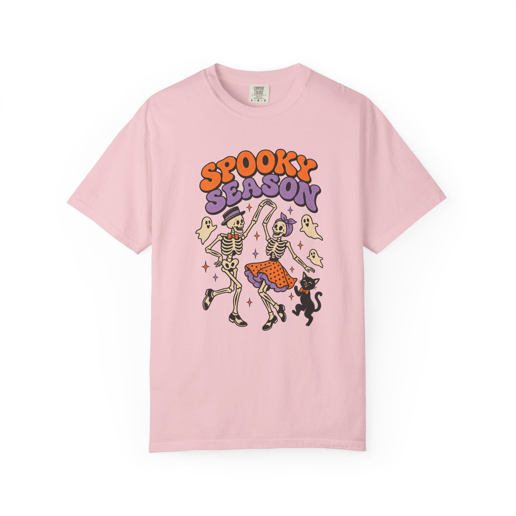 Spooky Season Dancing Skeletons T-Shirt – Blossom