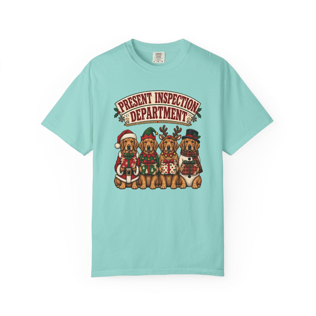 Present Inspection Department T-Shirt – Chalky Mint