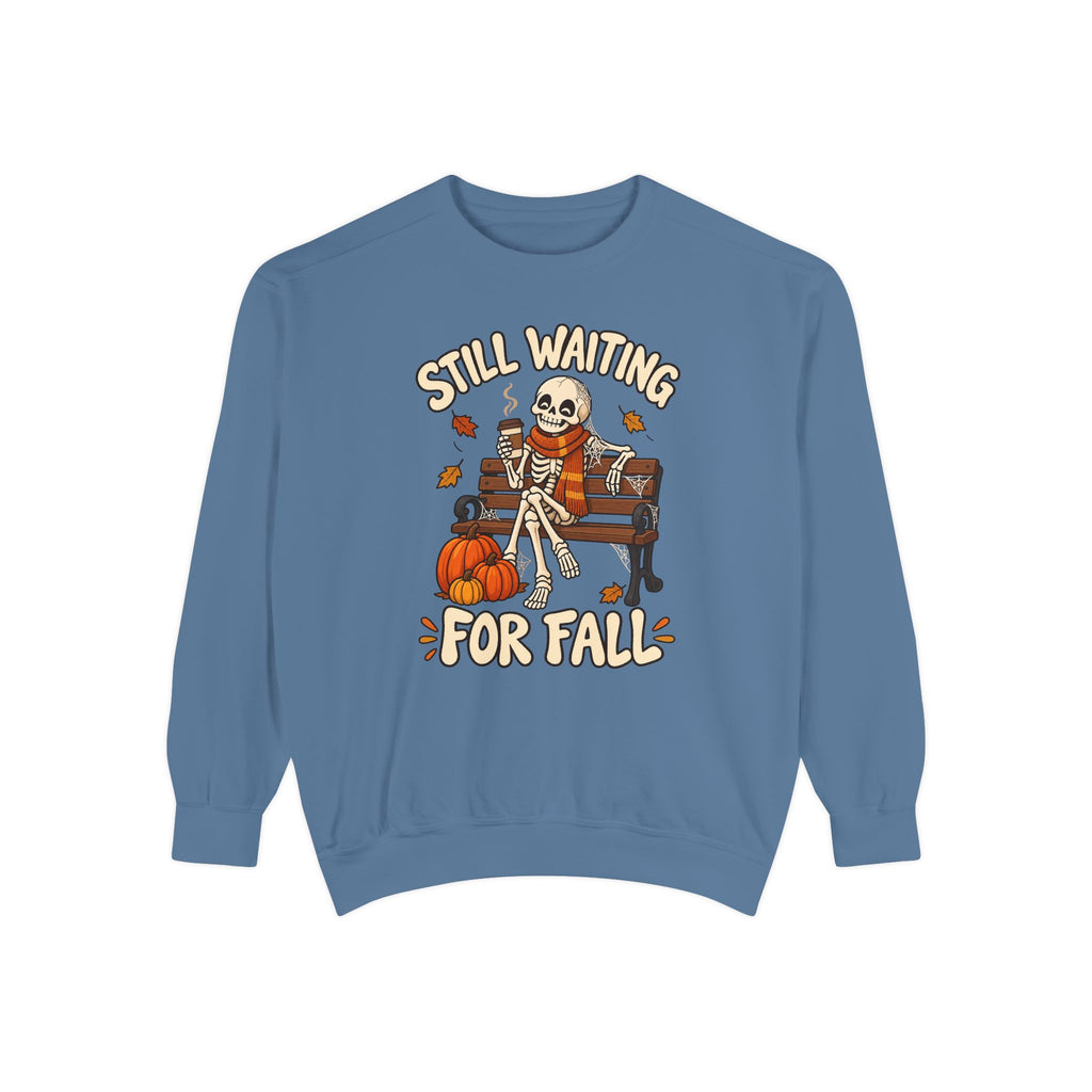 Still Waiting for Fall Sweatshirt – Blue Jean