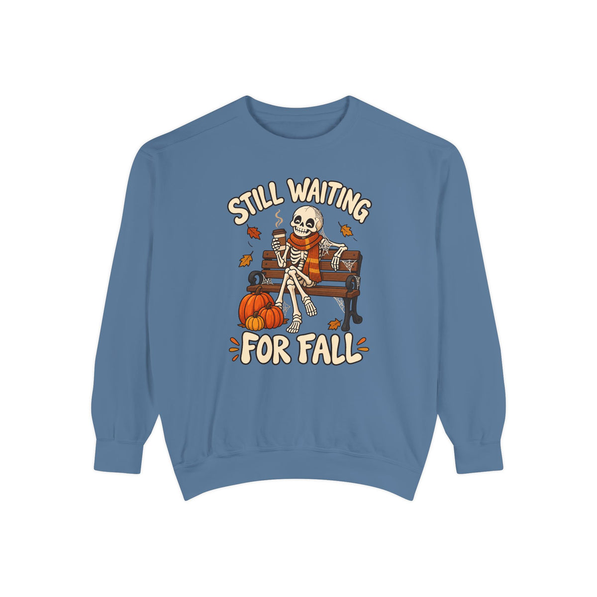 Still Waiting for Fall Sweatshirt – Blue Jean
