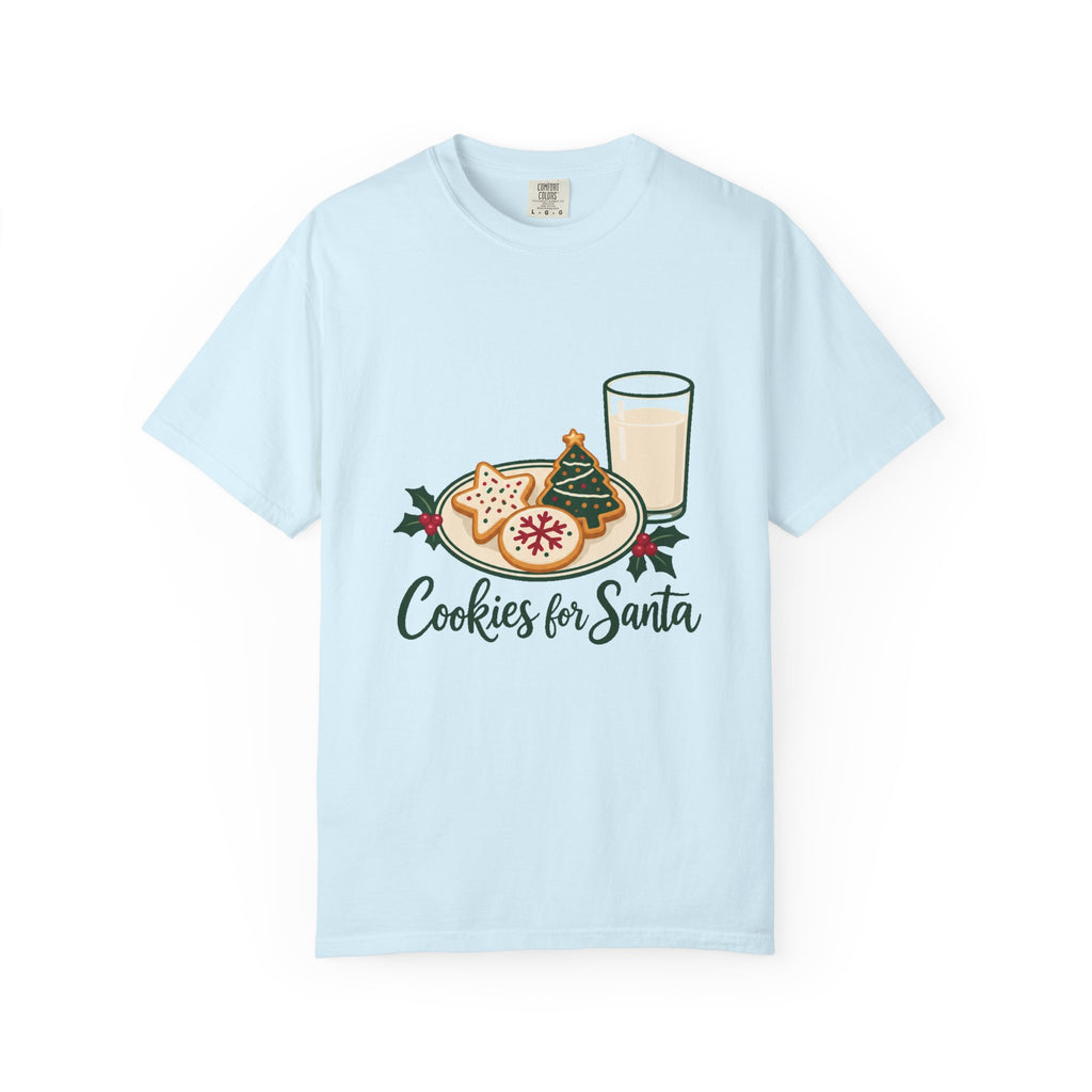 Cookies for Santa T-Shirt – Chambray
