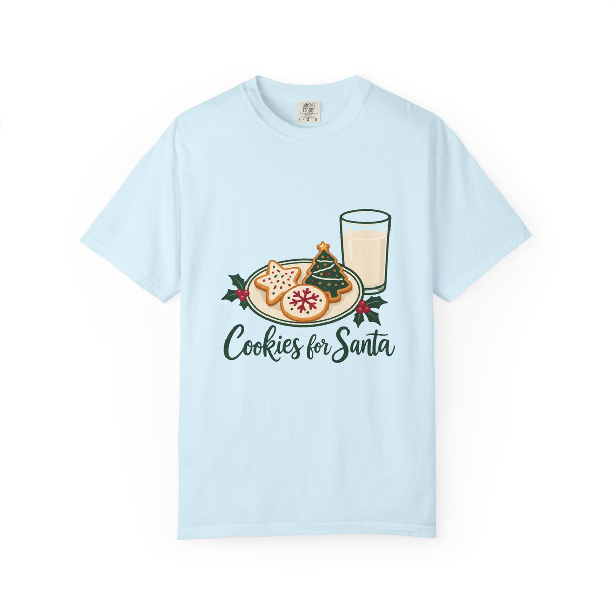 Cookies for Santa T-Shirt – Chambray