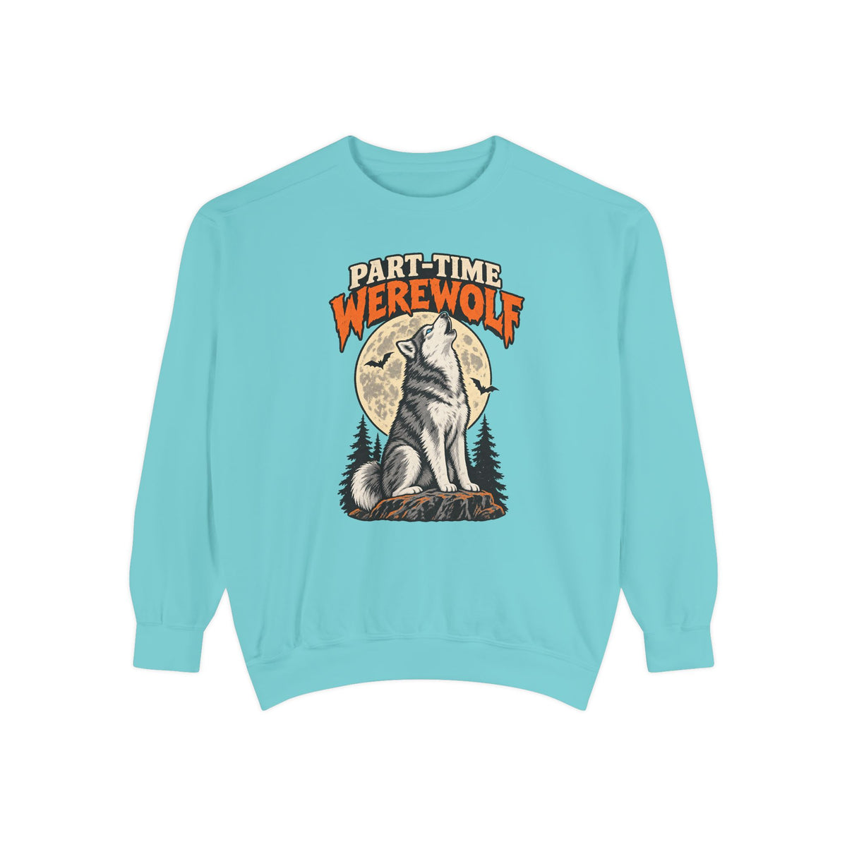 Part-Time Werewolf Sweatshirt – Chalky Mint